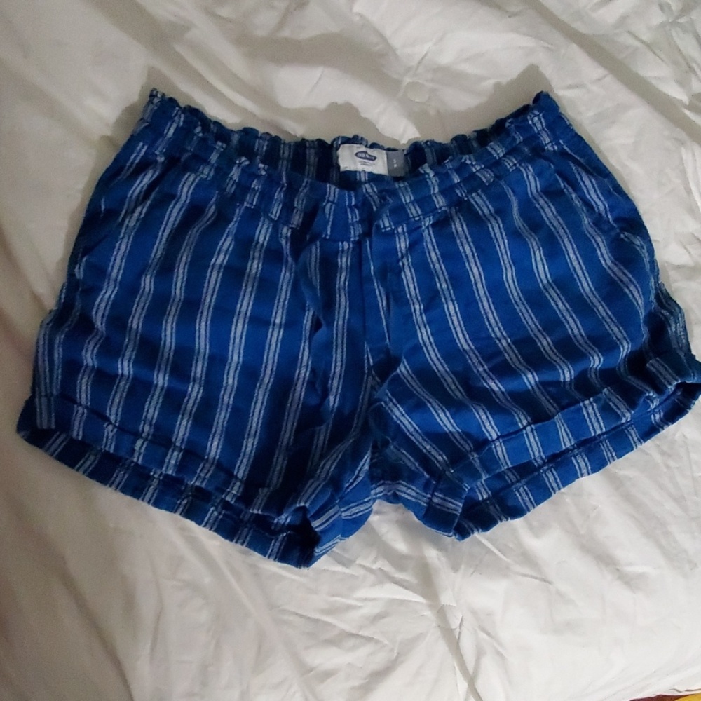 Old navy summer blue shorts summer cute beach